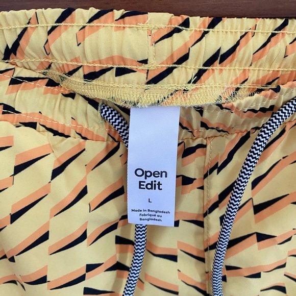 NWT - Open Edit - Nordstrom Men’s Swim Trunks - Size Large - Picture 7 of 7